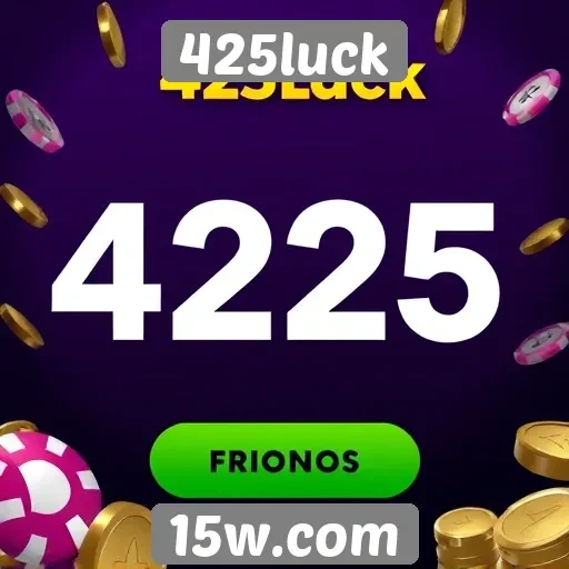 Promoções e bônus disponíveis no 425luck